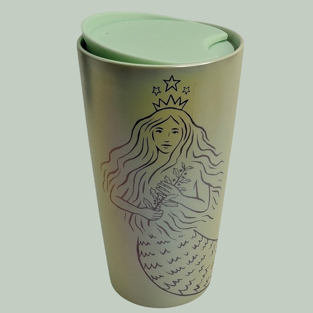 Starbucks 50th Anniversary Limited Edition Siren Green Mermaid Tumbler 12oz